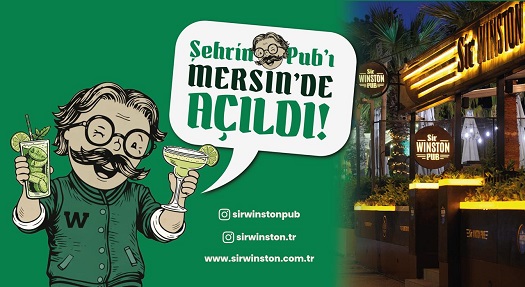 SİR WINSTON PUB GÖRKEMLİ TÖRENLE KAPILARINI AÇTI